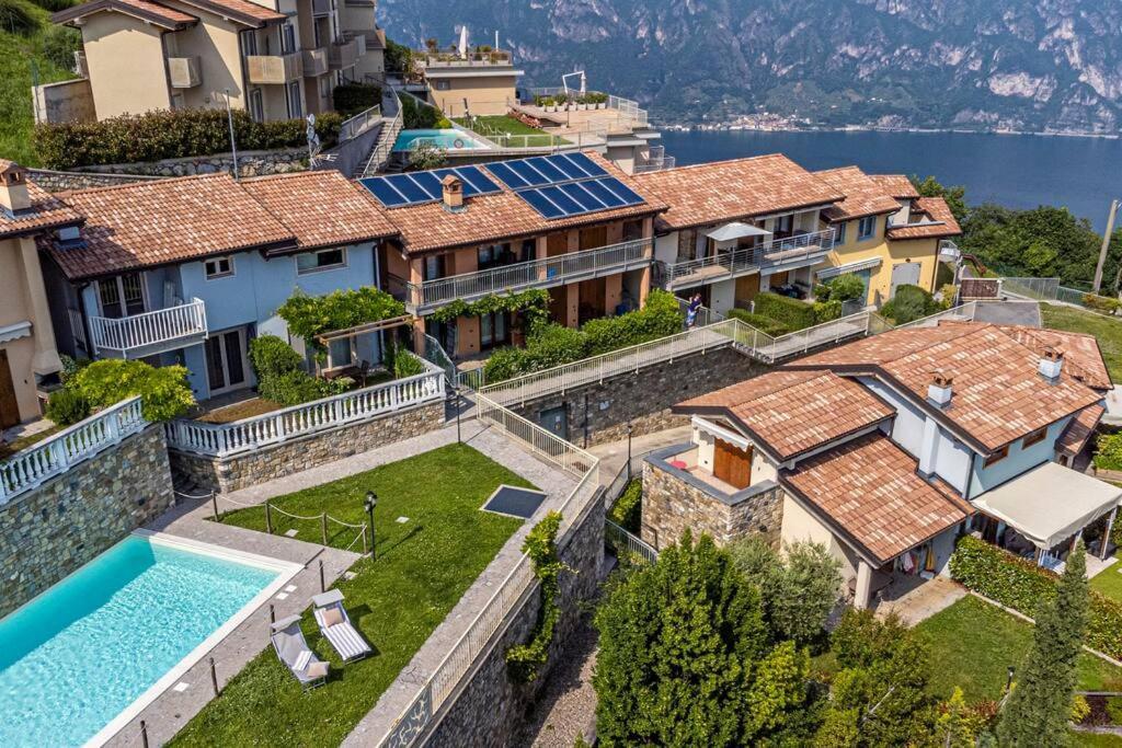 La Dolce Vita - Vista Lago E Piscina Parzanica Dış mekan fotoğraf